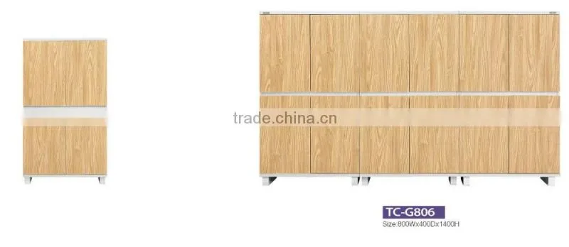 Simple office cabinet made with wood