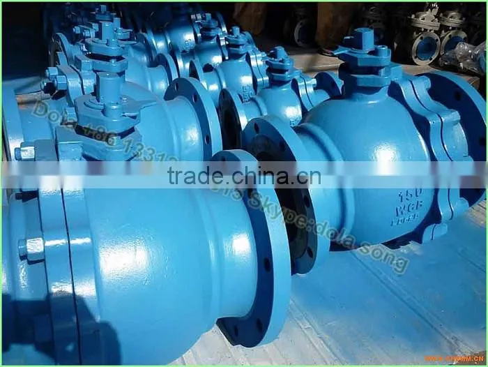 QV-DS029 API class 150 WCB ball valve 4"