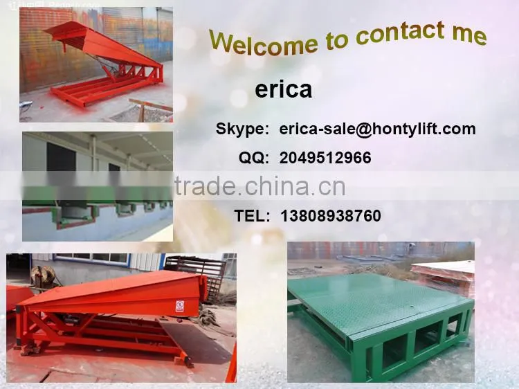 cheap driveway dock ramp forklift ramp with CE