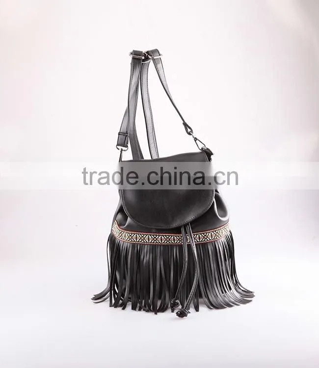 4780- wholesale manufacturers china guangzhou market exotic tassel backpack