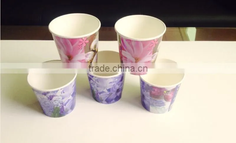 disposable custom cheap high quality environmental paper bowl for flower pot
