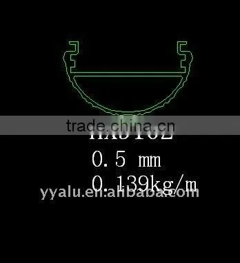 aluminium light parts for led tube-HX9102