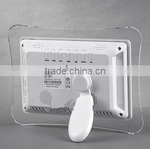 7" Inch LCD Screen Digital Picture Photo Frame MP3 Music Video Player + Remote