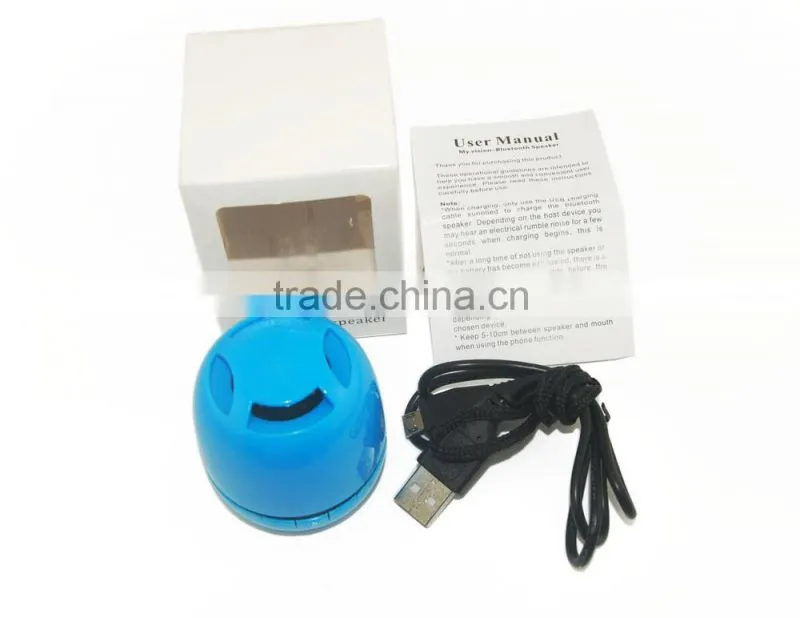 Factory Price Mini Crystal Bluetooth Wireless Speaker With Led Light