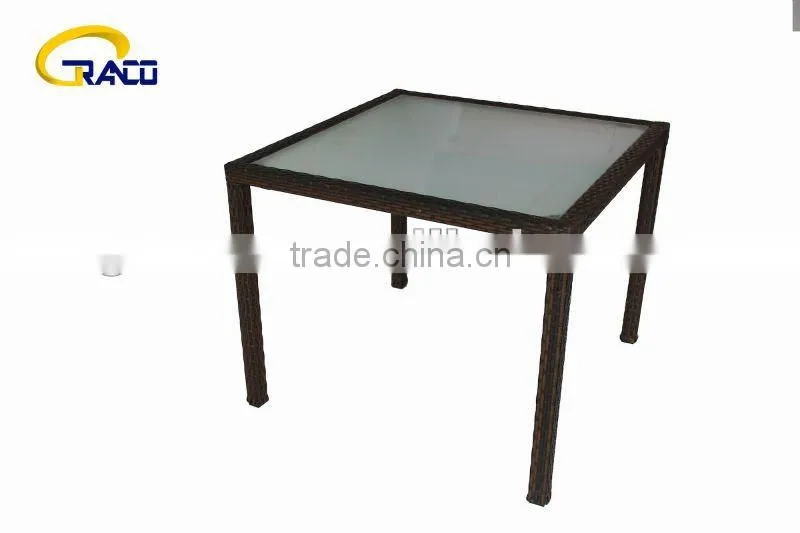 Granco KAL112 patio garden PE rattan table set for outdoor
