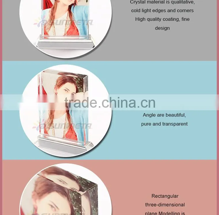 Sunmeta factory Photo crystal UV crystal sublimation crystal sublimation photo crystal BSJ-08
