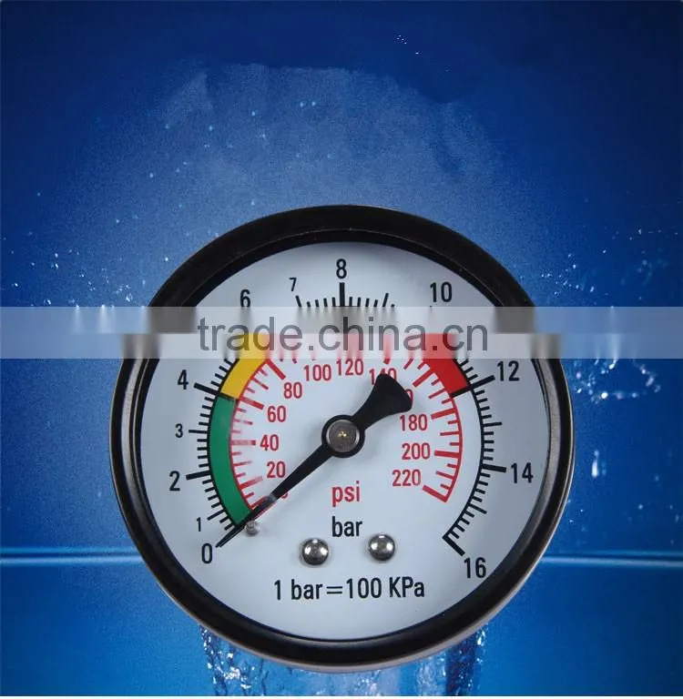 2.5 Inches Booted Tire Pressure Gauge