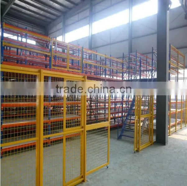 warehouse welded wire mesh barrier fence
