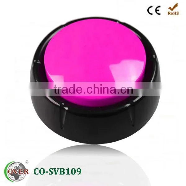 round novelty plastic musical box