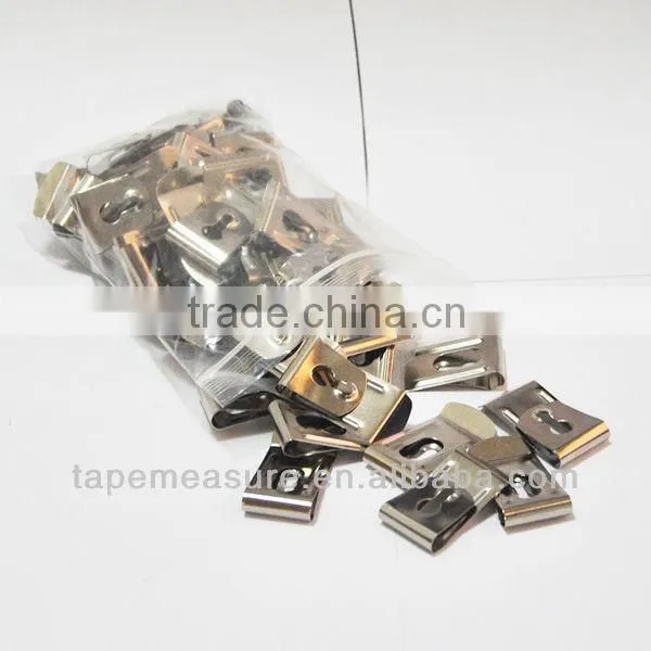 Custom steel metal 65Mn clip use for measuring tape
