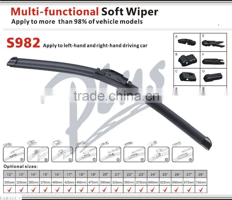 High quality universal soft wiper blade multifunctional blister package machine soft wiper blade