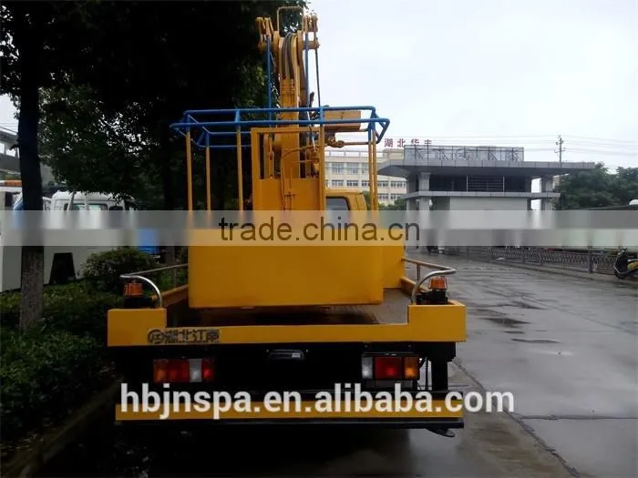 Professional product 16M NEW Dongfeng hydraulic lift platform truck