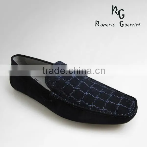 china factory fashion comfortable flat genuine leather shoes