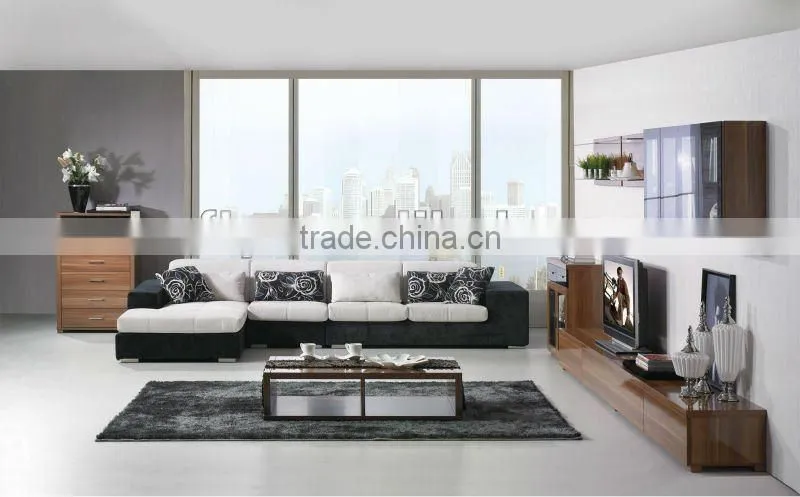 Modern fabric sofa set