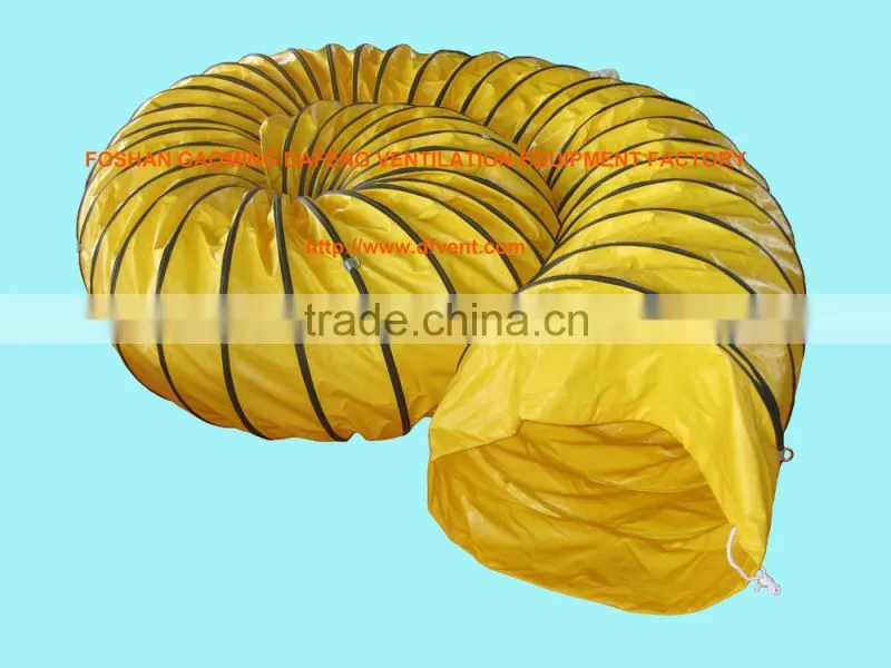 flexible mining and tunnel air duct