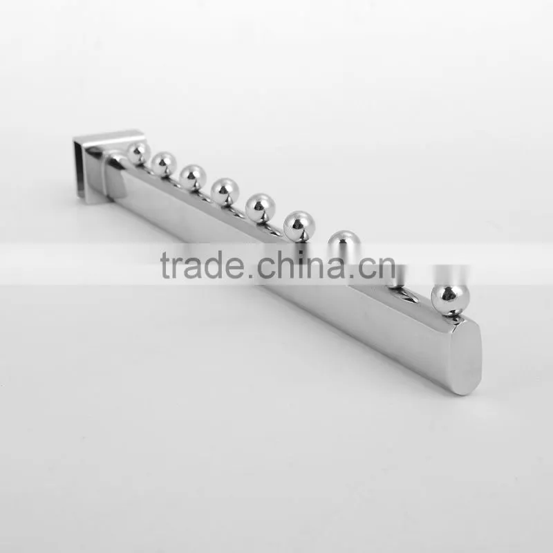 Metal Chrome clothing hooks bead hook metal board hanging hooks