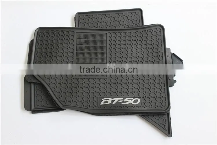 for Mazda BT-50 Four Door Pickup Truck Floor Mats - Liners - 2012-2015 - Four (4) Piece Set