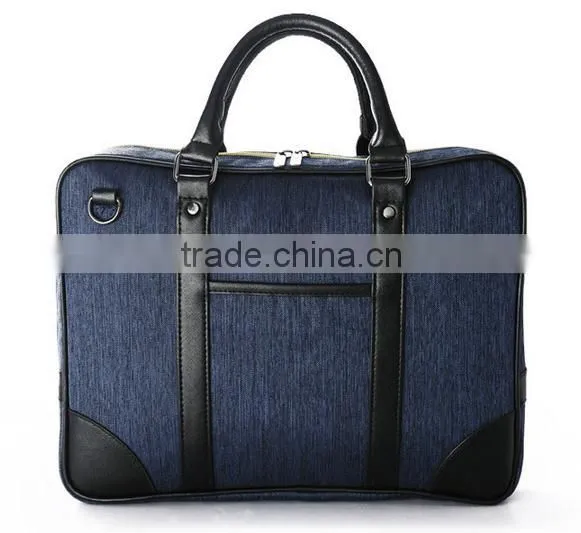 Oxford Cross Body Laptop Messenger Shoulder Bag Washed Canvas Men Handbag