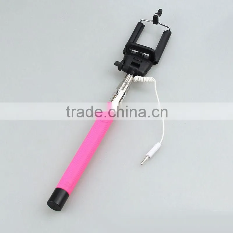 New Products 2015 Monopod Selfie Stick With Bluetooth Remote Shutter Z07-5 Plus Paypal Accepted