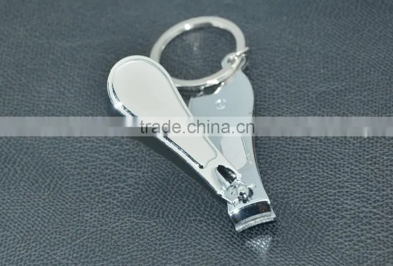 Metal Nail clippers keychain and funny nail clippers cheap nail clipper