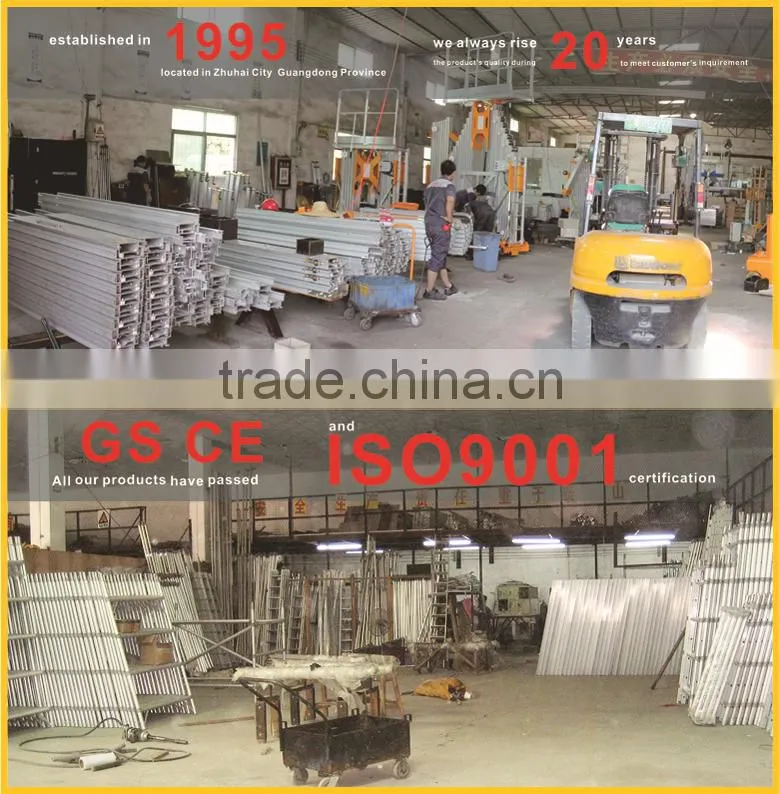 10m scaffolding system used
