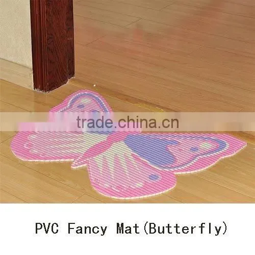 Cute shape printed anti slip pvc foam child playing mat