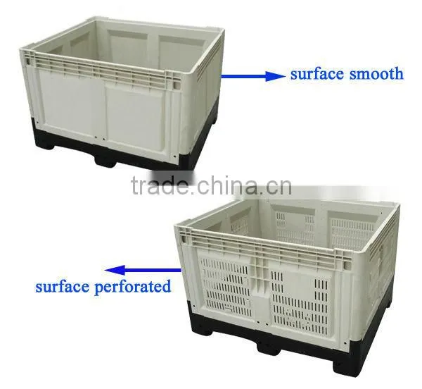 Warehouse Logistic Plastic Pallet Box Container
