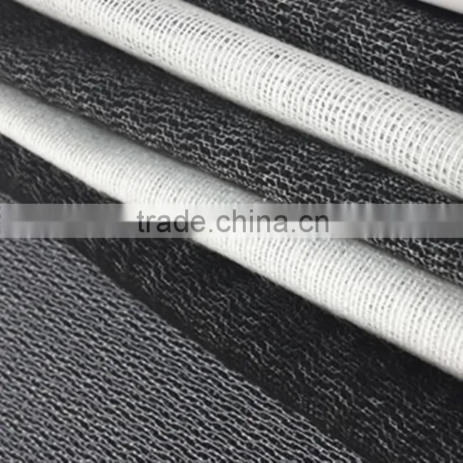 Cheap price fusible woven knitted interlining for garment