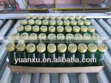 YK-ZX03A Auto bevalage bottle cans wrap around case packer bottle machine