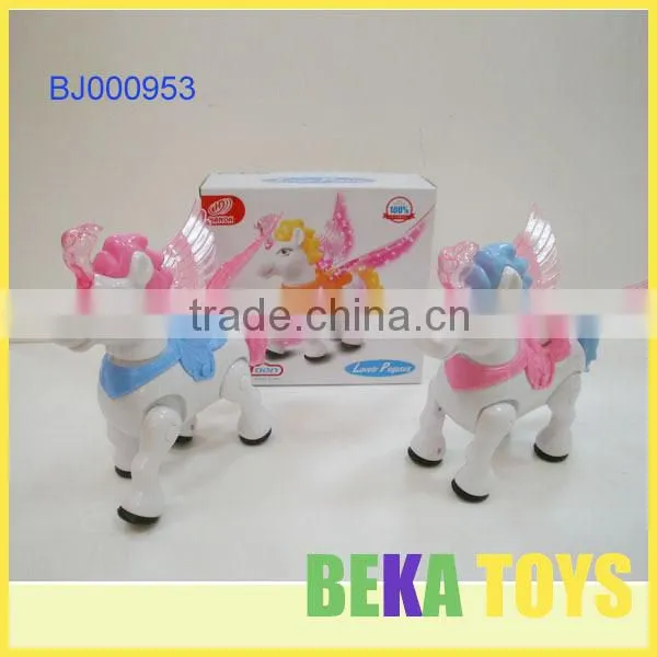 2014 Newest Toys White Kids Novelty Electric Led Robot Toy Small Plastic Cartoon Robot Toys
