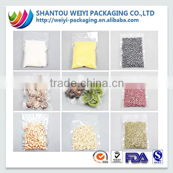 3 sides sealed food vacuum bag