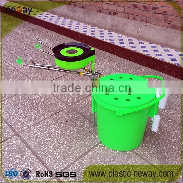 Cheap colorful Multi-function plastic fishing bucket