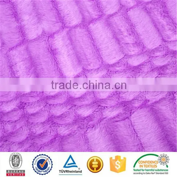 polyester upholstery brushed soft velvet fabric for sofa cover pillow