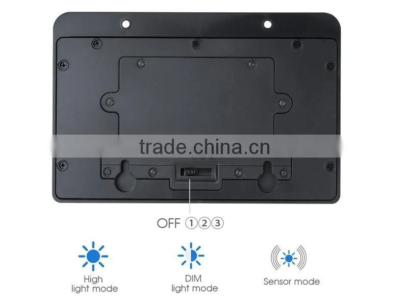 Outdoor LED Wireless Security Lamp Solar Motion Light
