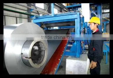 GI steel coils used in building and construction