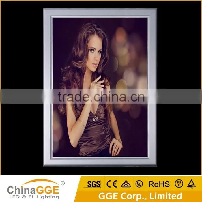 Illuminated led menu mini led sign board thin flexible led display light box