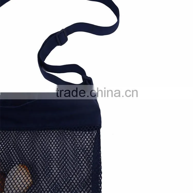 Customized mesh shell tote beach seashell tote bag