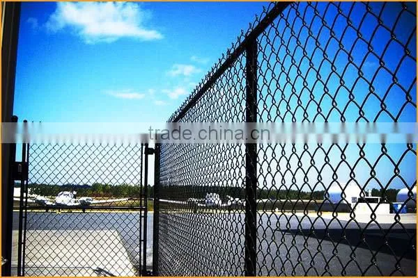 High quality galvanized chain link gate design and chain link fence closer