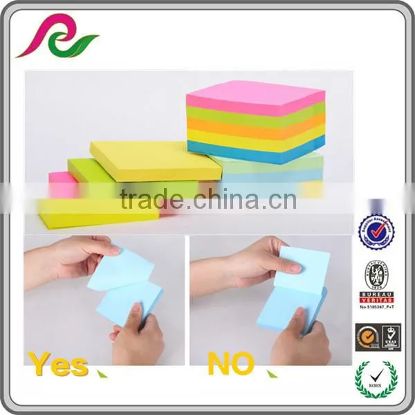 Self-Adhesive Feature and Memo Pads Style fancy sticky notes