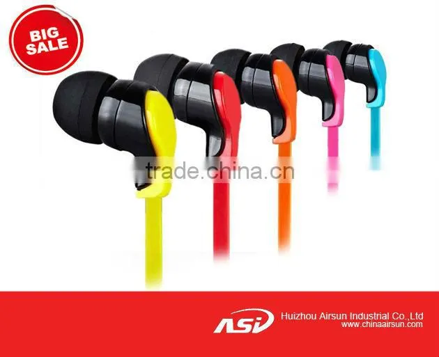 Super Bass Handsfree Flat Earphone