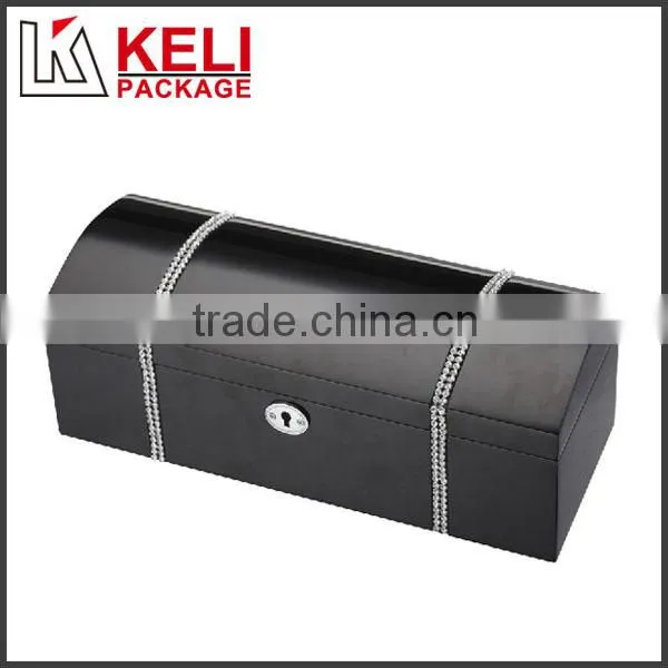 rectangular wooden jewelry box