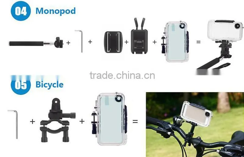 Newest bike handle phone case for iphone in cycling