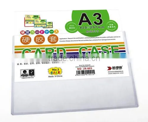 P01 0.4MM PVC Hard Card Case With Various Sizes