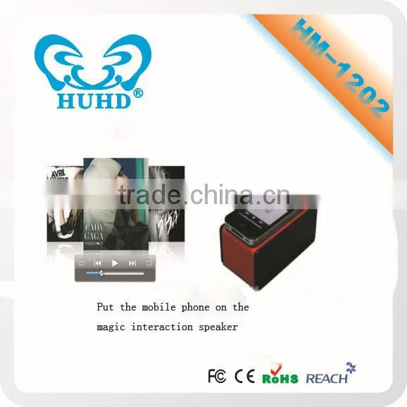 promotional induction speaker,portable mini speaker,novelty gift for the young