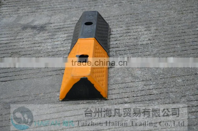 best price rubber stopper/wheel stopper for car parking safety/Competitive price and high quality Wheel stopper