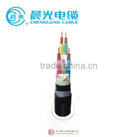 Low Voltage 0.6-1kV Copper or Alumium conductor XLPE insulated PVC sheathed Fine Steel Wire Armoured power cable Electrical Wire