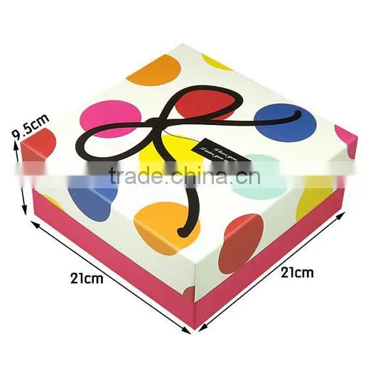 Colorful Circus With Bow Gift Box