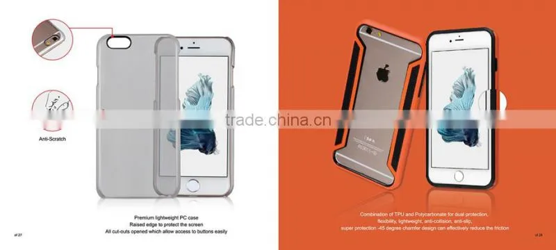 C&T Transparent Plating TPU Bling Rhinestone Cell Phone Case For iPhone 6s