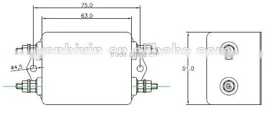 Single-phase EMC EMI filter
