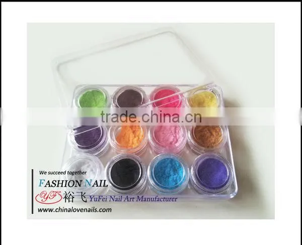 New 12 Colors Very Fine Fluff DIY Nail Art Decorations UV gel nails acrylic nail